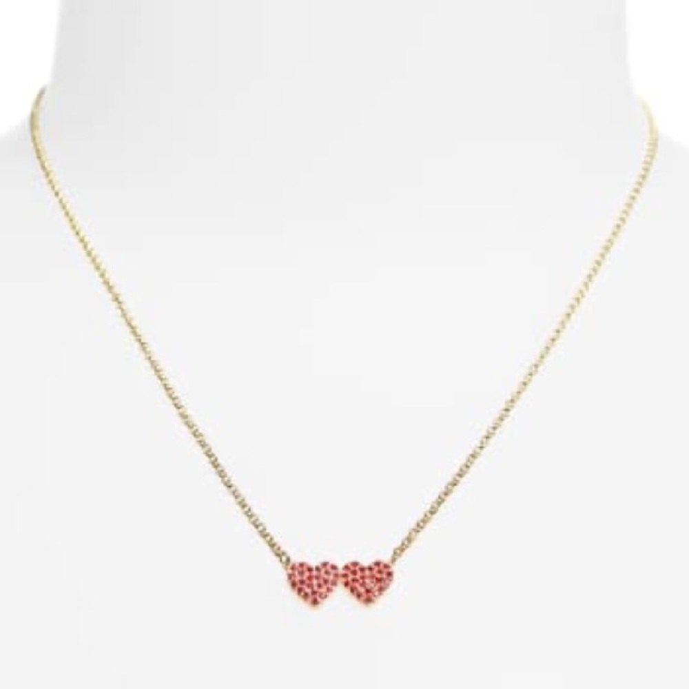 Kate Spade♠️NY yours truly pave ❤️pendant necklace - Picture 3 of 9